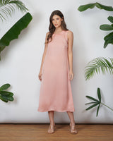 VEGAN SILK SLIP DRESS | Rescue