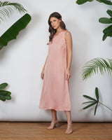 VEGAN SILK SLIP DRESS | Rescue