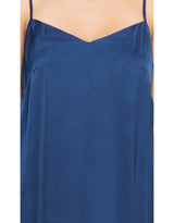 Indigo Blue Organic Cupro Slip Dress