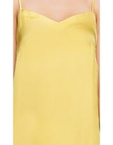 Haldi Yellow Organic Cupro Slip Dress